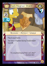 My Little Pony Flash Magnus' Shield Friends Forever CCG Card