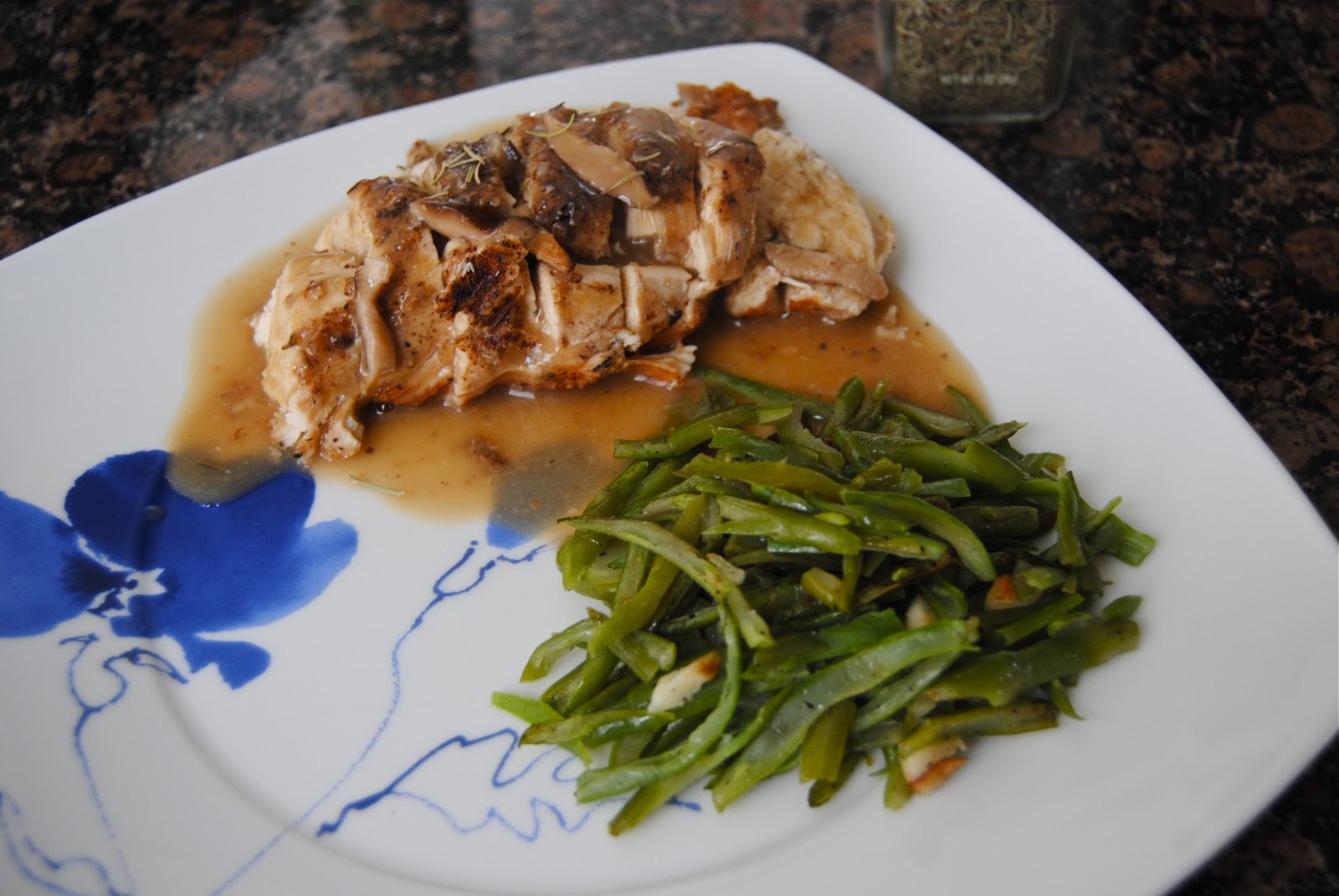 Renew Health Coaching Braised Chicken & White Wine Sauce