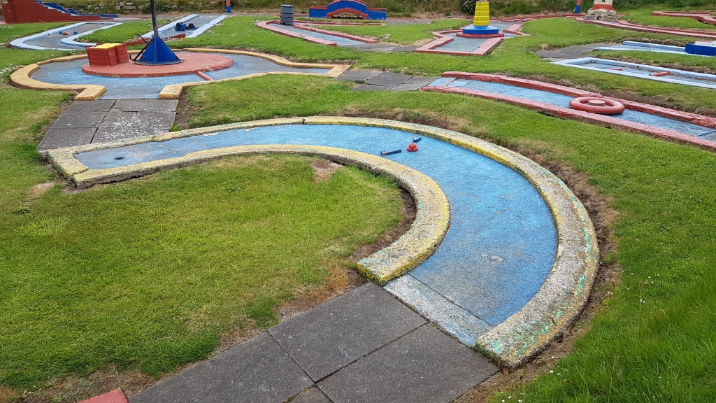 The Ham and Egger Files Crazy Golf at Victoria Park in Scarborough