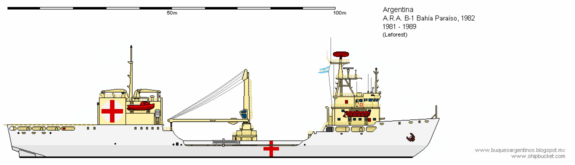 Perfiles Navales A.R.A. B1 Bahía Paraíso