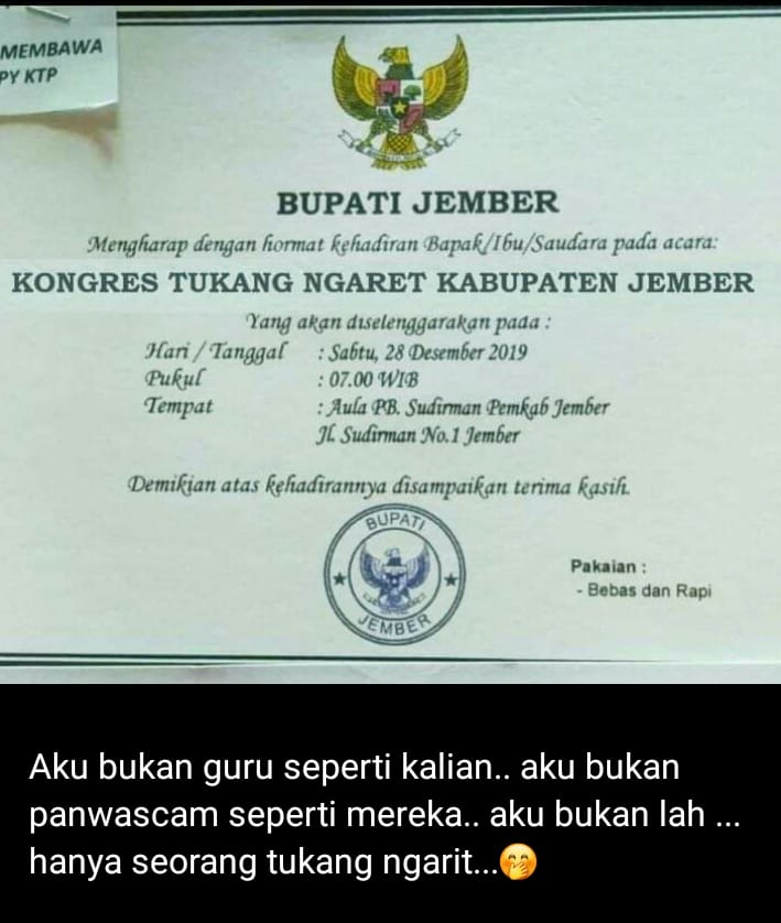 Arti Kongres Dan Penggunaan Istilah Kongres Di Jember - Pusat Ilmu Pengetahuan