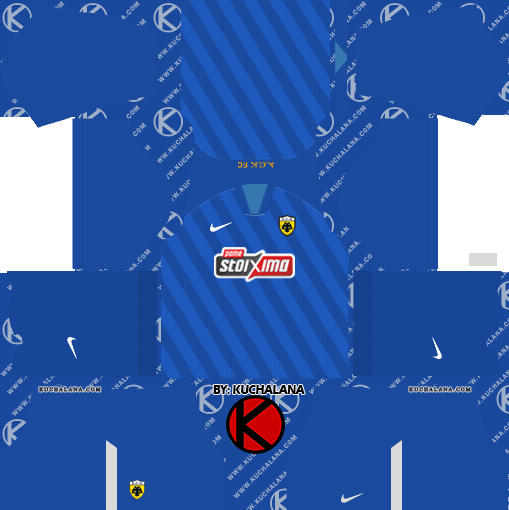 AEK F.C. Kits 2021/22 - DLS2019 Kits - Kuchalana