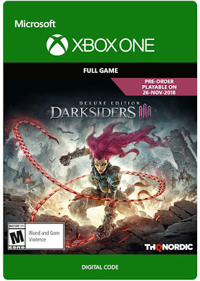 Darksiders 3 Game Cover Xbox One Deluxe Edition