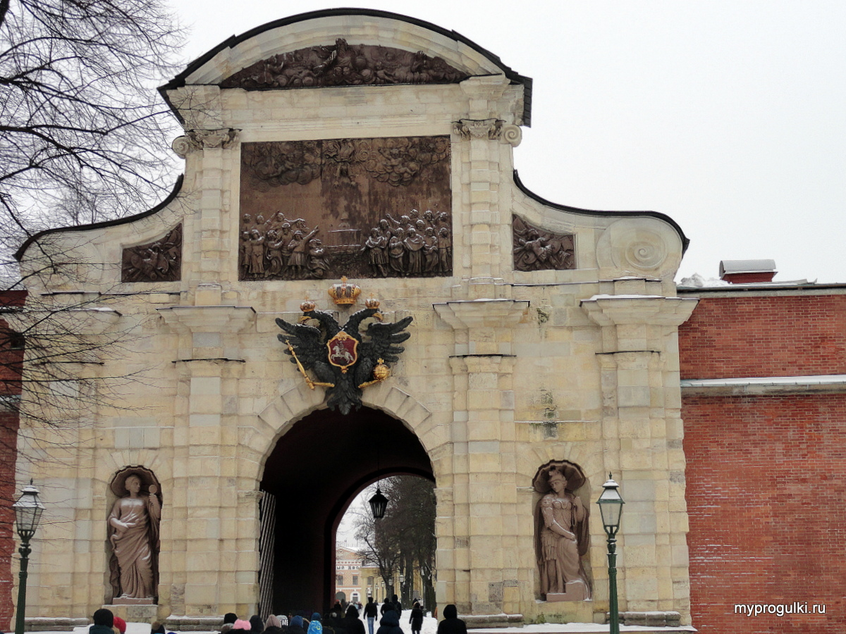 Петровская крепость в санкт петербурге