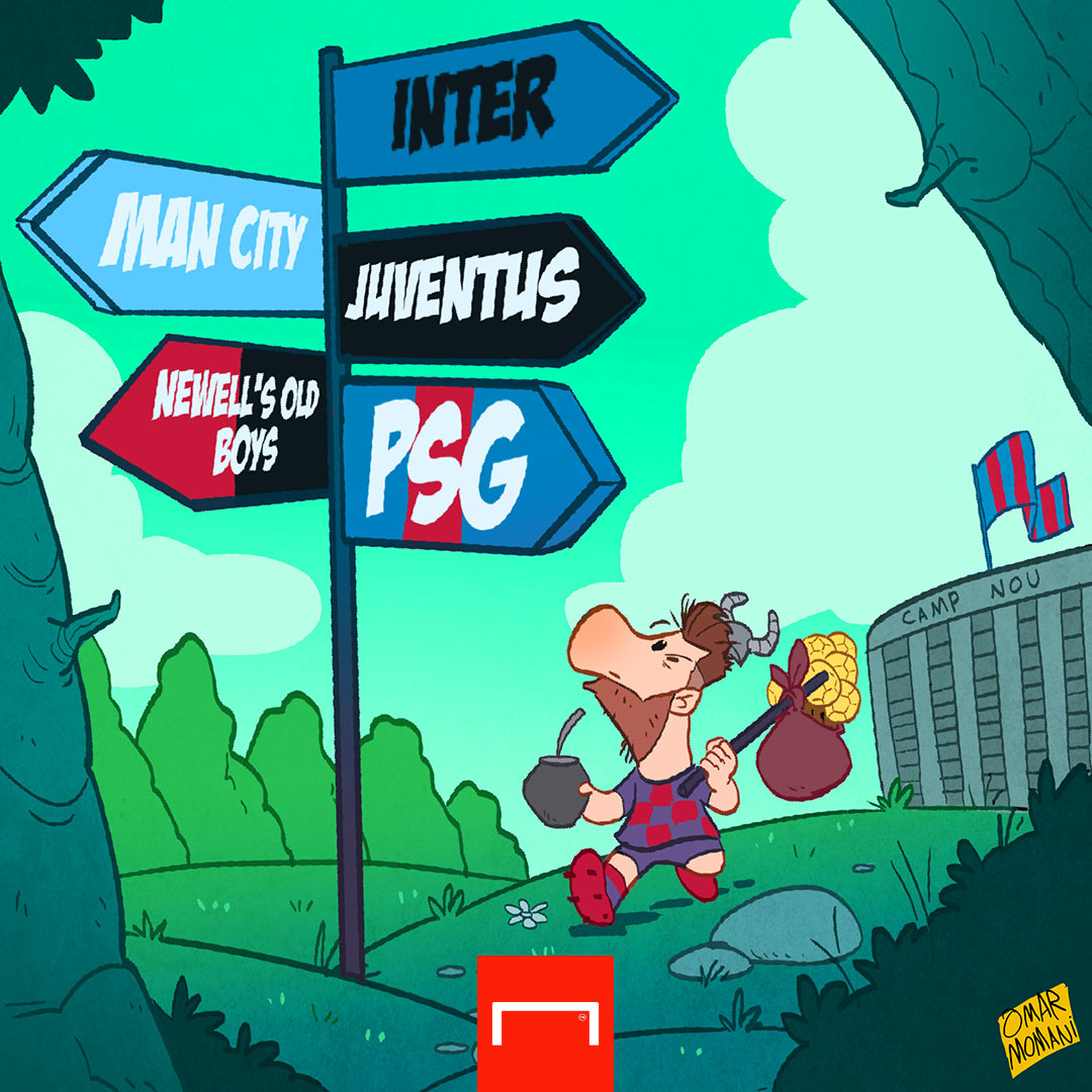 Omar Momani Cartoons Manchester City