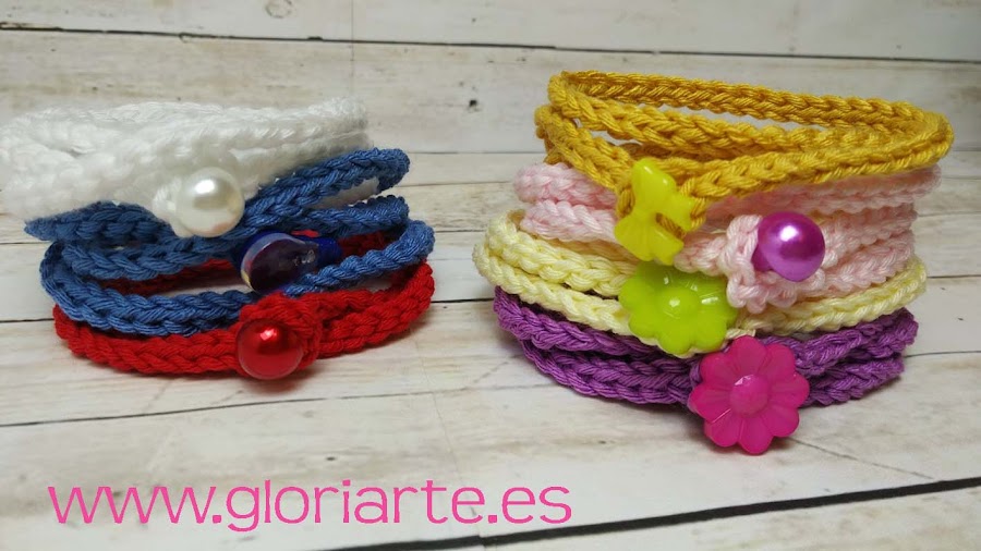 hay muchos modelos diferentes de pulseras