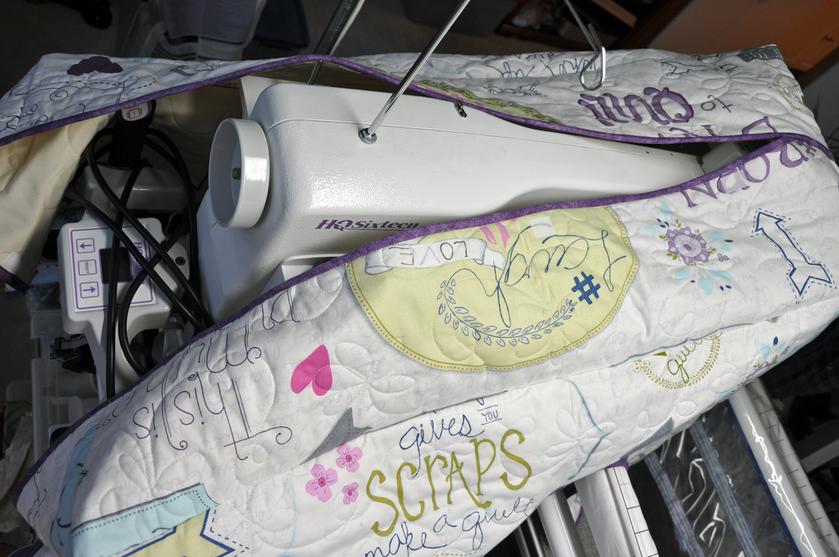 A New Dust Cover For My Handi Quilter Machine