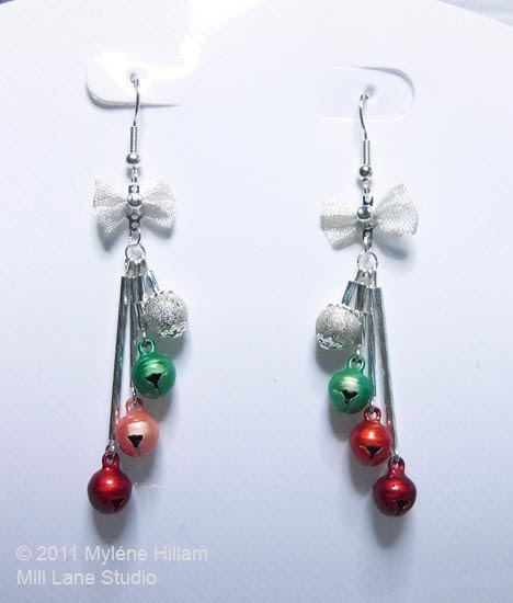 Jingle Bell Rock Earrings | Mill Lane Studio