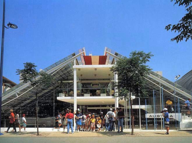 Blog Pasaporte Expo 92: PABELLÓN DE AUSTRIA