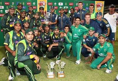 Pakistan, Sports, South Africa, Match, T20, Twenty20, Cricket, Cricketer, Trophy, Cape Town, Player, Winning Team
