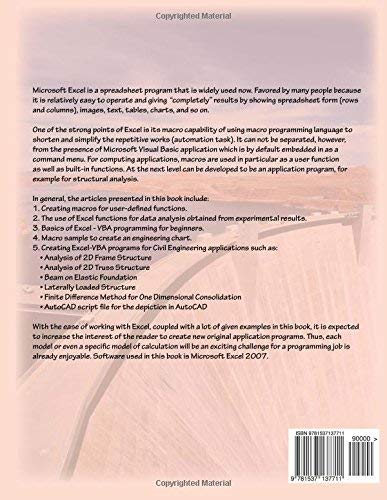 [FREE EBOOK]An Introduction to Excel for Civil Engineers: From ...