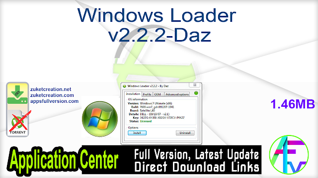 windows loader 3.1 daz download windows loader 3.1 daz download