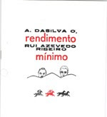 Rendimento Mínimo de A. daSilva O. e Rui Azevedo Ribeiro - Poesia (300 Exemplares)