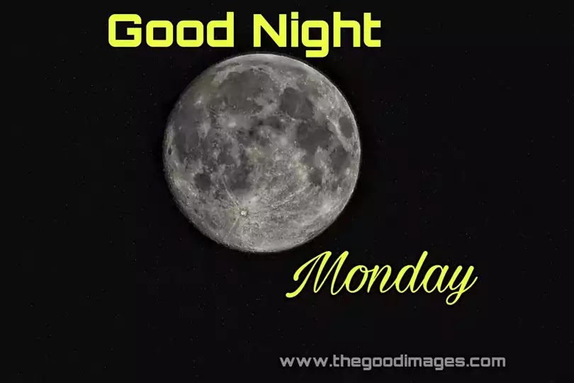 Good Night Monday Images, Pictures For Whatsapp Download