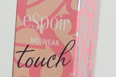 eSpoir no wear touch lipstick PK009 packaging