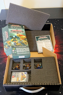 Painted Farstriders in their case