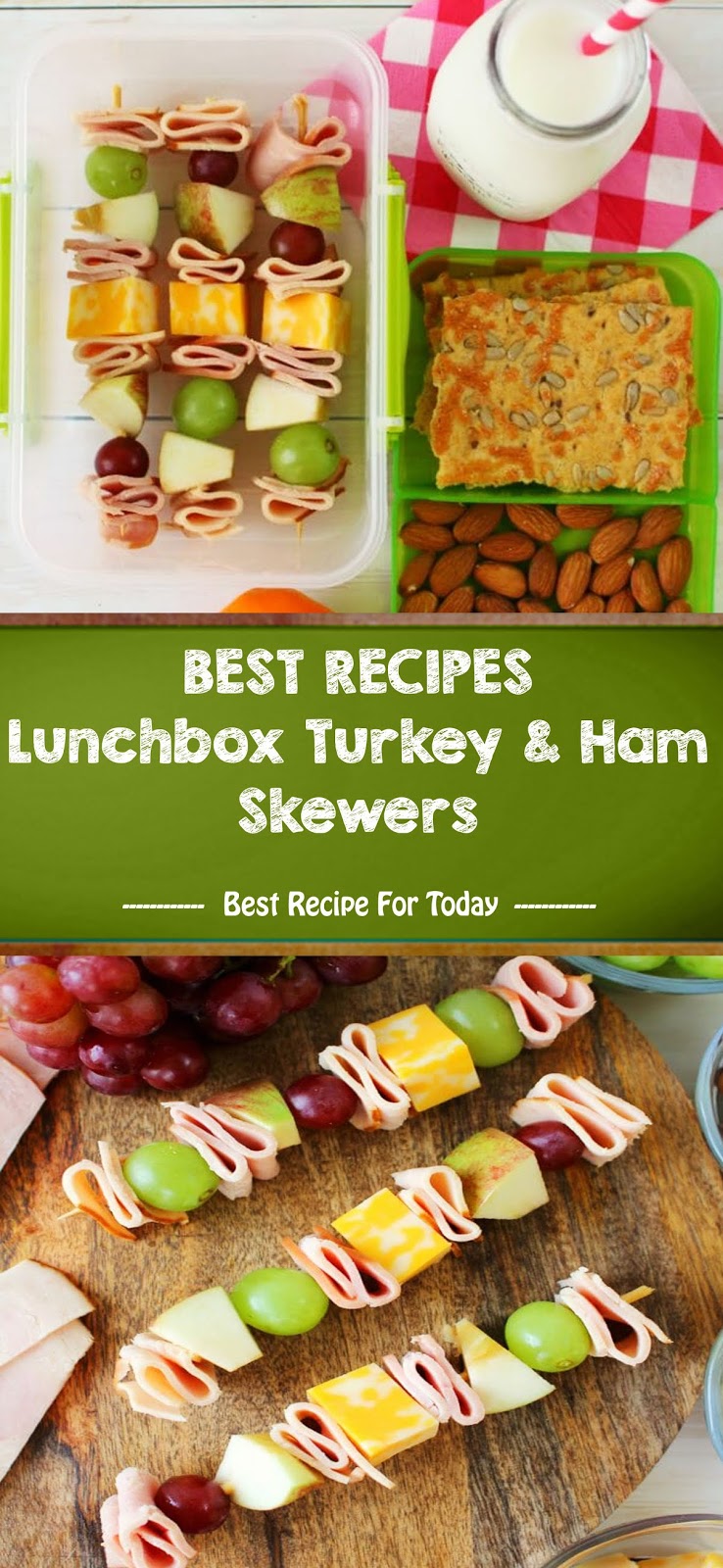 BEST RECIPES Lunchbox Turkey & Ham Skewers | Healthyrecipes-04