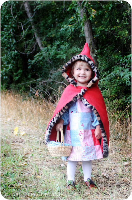 DIY Little Red Riding Hood Costume | Free Family Costume Tutorials