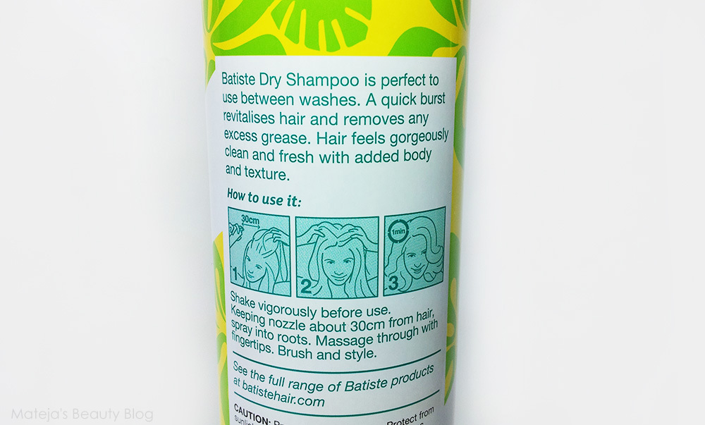 Batiste Dry Shampoo Tropical Beauty Health & Fitness