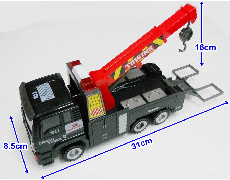 BongBongIdea TOY LORRY TOWING TRUCK 31CM