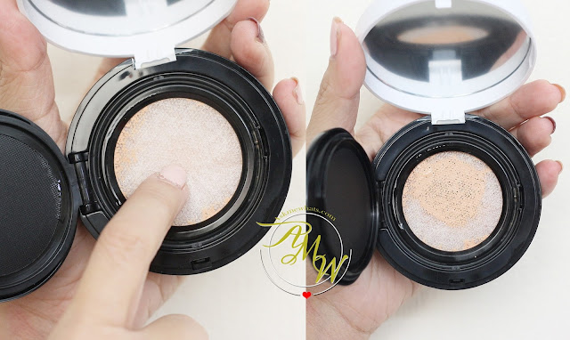 a photo of The Body Shop Fresh Nude Cushion Foundation Review in shade Vanilla 02