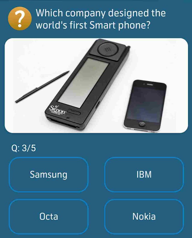 Which company designed the world's first Smart phone?