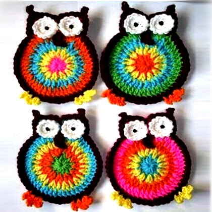 Hooty Owl Coasters