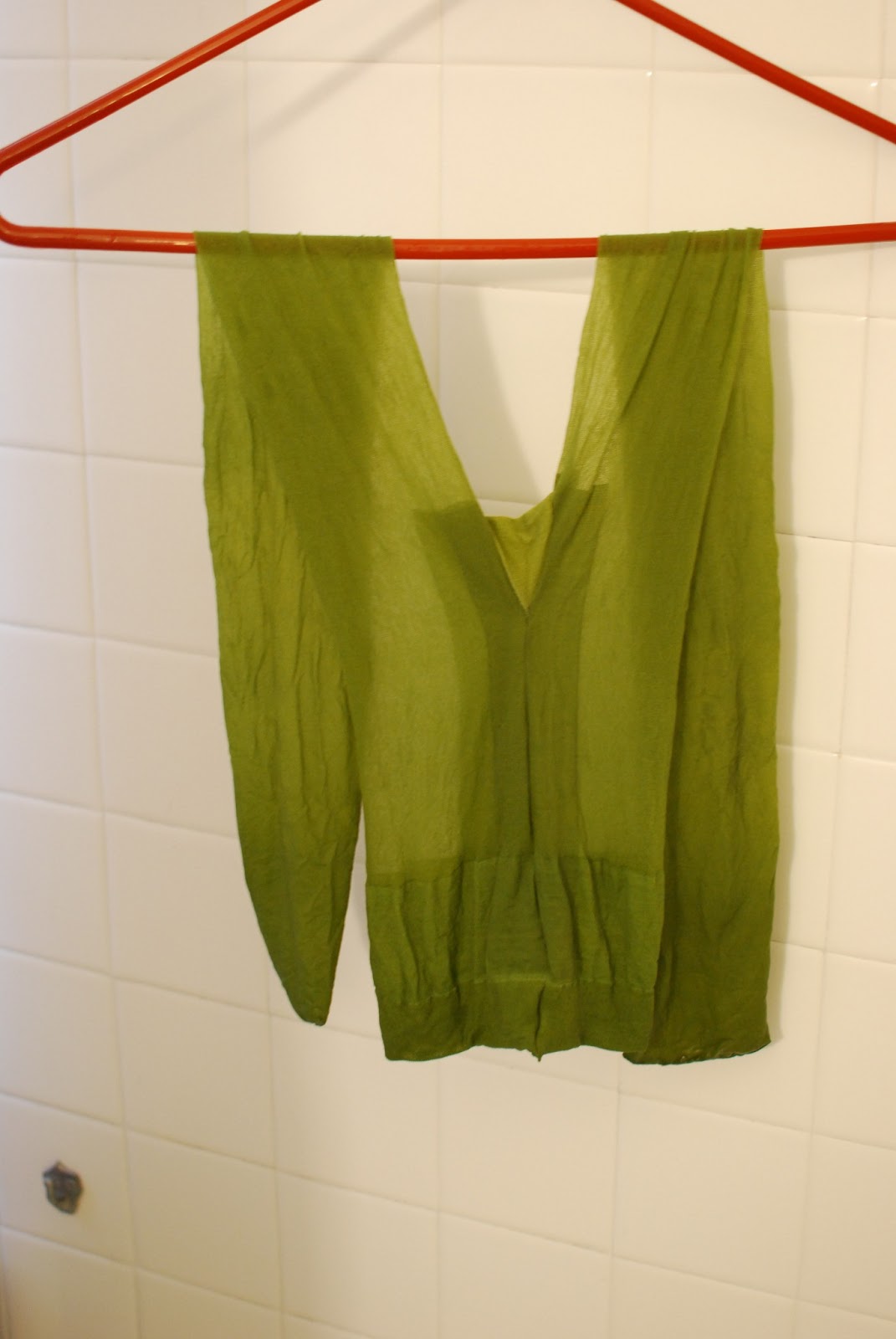 If You Give a Girl a Needle Dyeing Pantyhose with KoolAid & Food