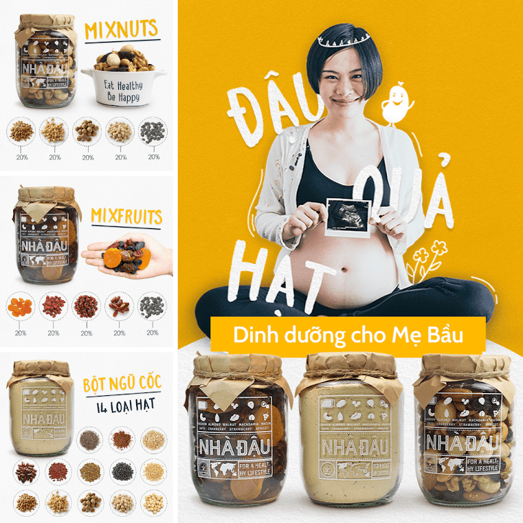 [A36] Chế độ dinh dưỡng mang thai bổ sung chất dinh dưỡng