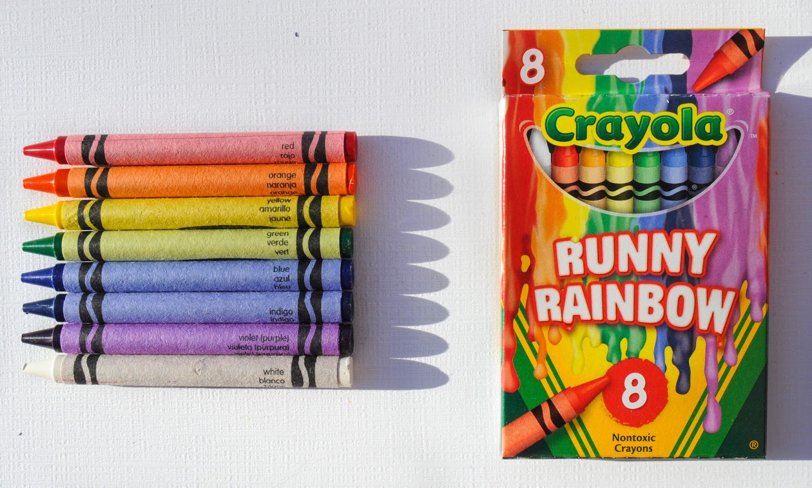 8 Count Crayola Meltdown Crayons What's Inside the Box Jenny's