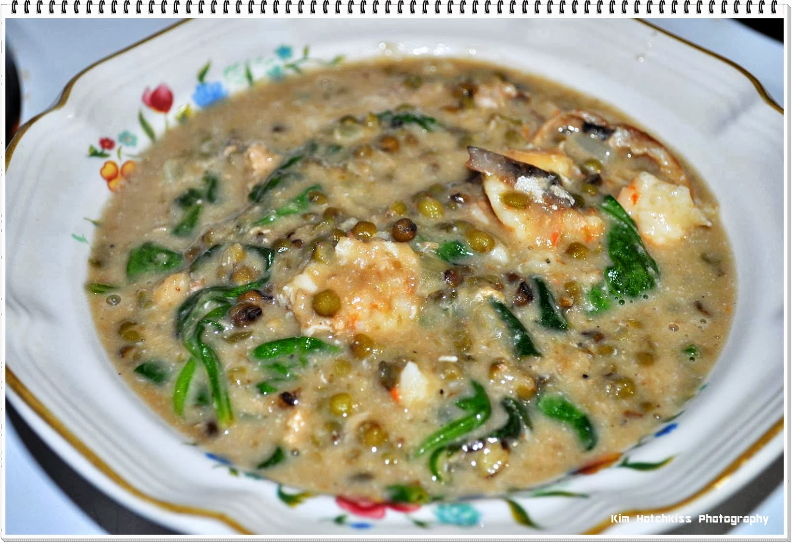 my tabletop Mung Beans with Coconut Milk