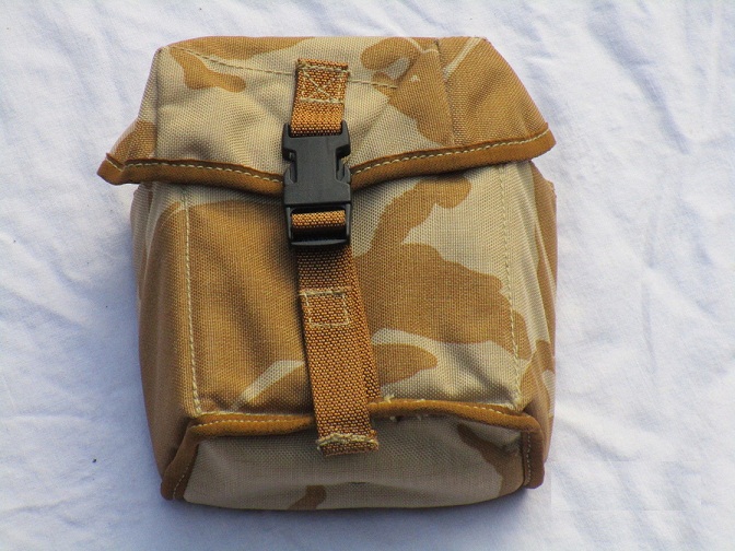 bingbabel British Army DPM Desert Pouch CTLS & LRF ( Laser Range