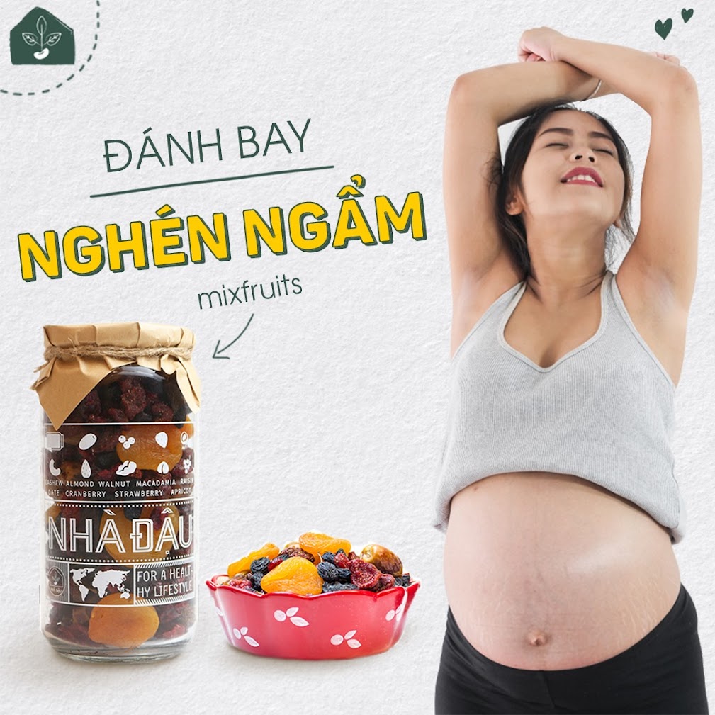 [A36] Mixnuts 5 loại hạt không thể thiếu đối với phụ nữ mang thai