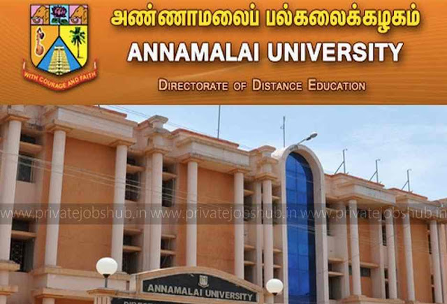 Annamalai University Distance Education Annamalai University Distance Education