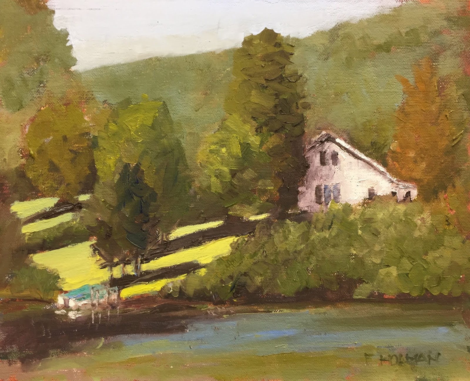 Guild of Adirondack Artists Fred Holman Oil Paintings