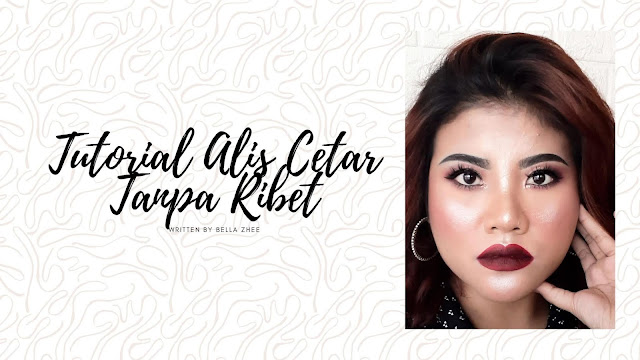 tutorial membuat alis Tutorial alis Cetar Tanpa Ribet