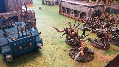 Warhammer battle report - Warhammer 40k - 9th Edition - Thousand Sons vs Death Guard 2000pts - Priority Target