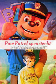 Paw Patrol speurtocht in het Veiligheidsmuseum PIT