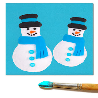 How to Make Snow Paint - Crafty Morning