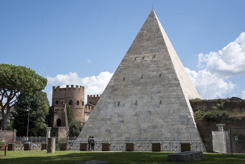 Pyramid of Cestius | Rome, Italy