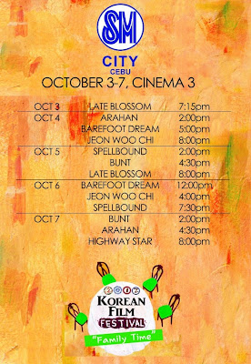 2012 Korean film festival SM Cebu screening