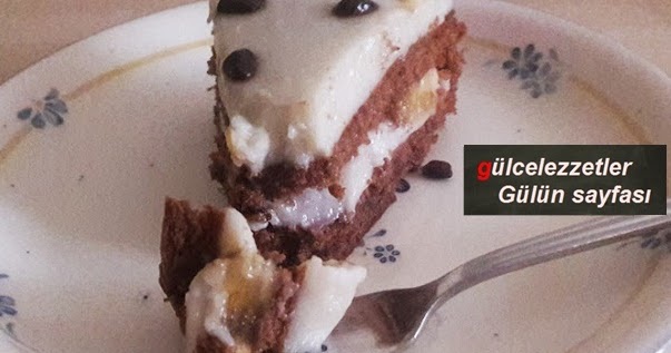 gülcelezzetler MUZLU PUDİNGLİ, PRATİK PASTA