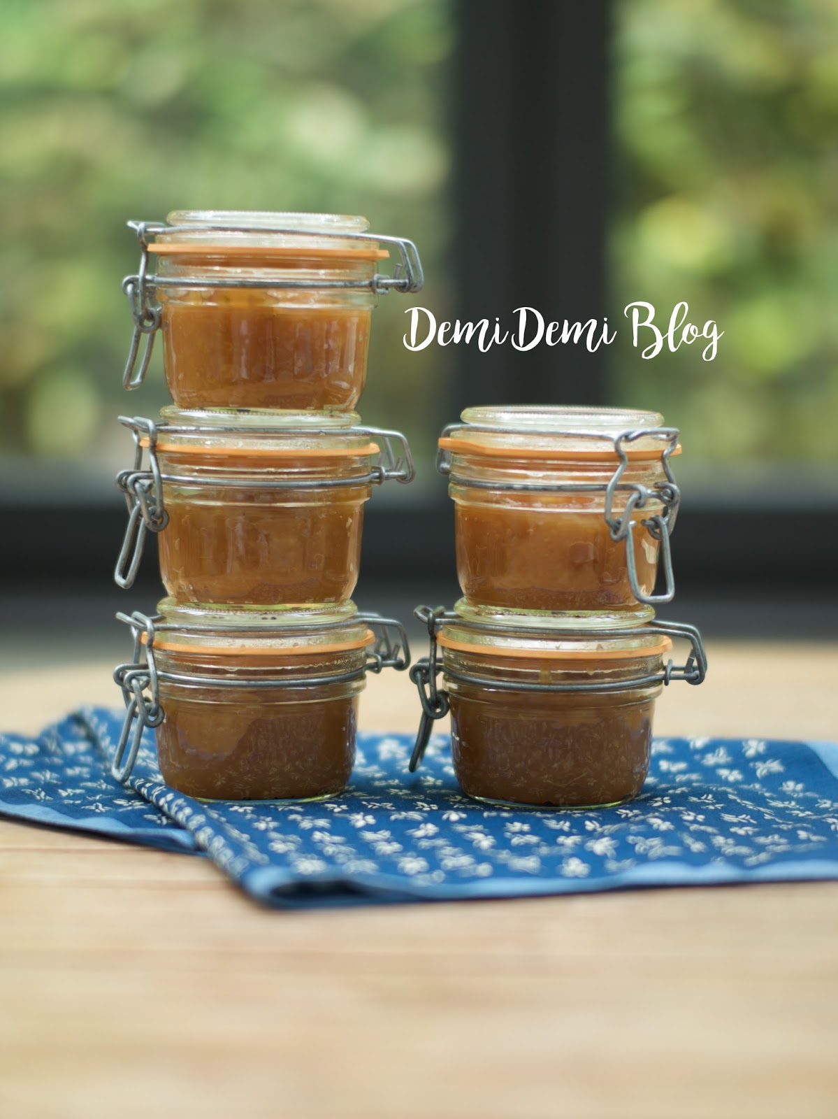 Demidemi blog Compote de pommes + bocaux Le Parfait / Comment les