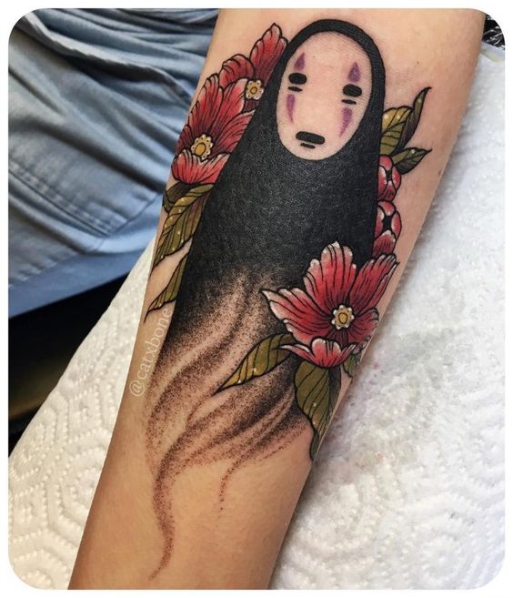 Inspiração: 36 Tatuagens para fãs do Studio Ghibli