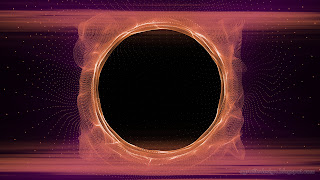 Ring Of Red Purple Spirit Shine Plasma Background Effects Design