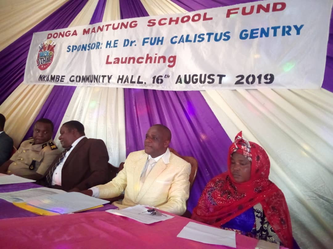 The Eye Newspaper At the Official Launching of Donga Mantung