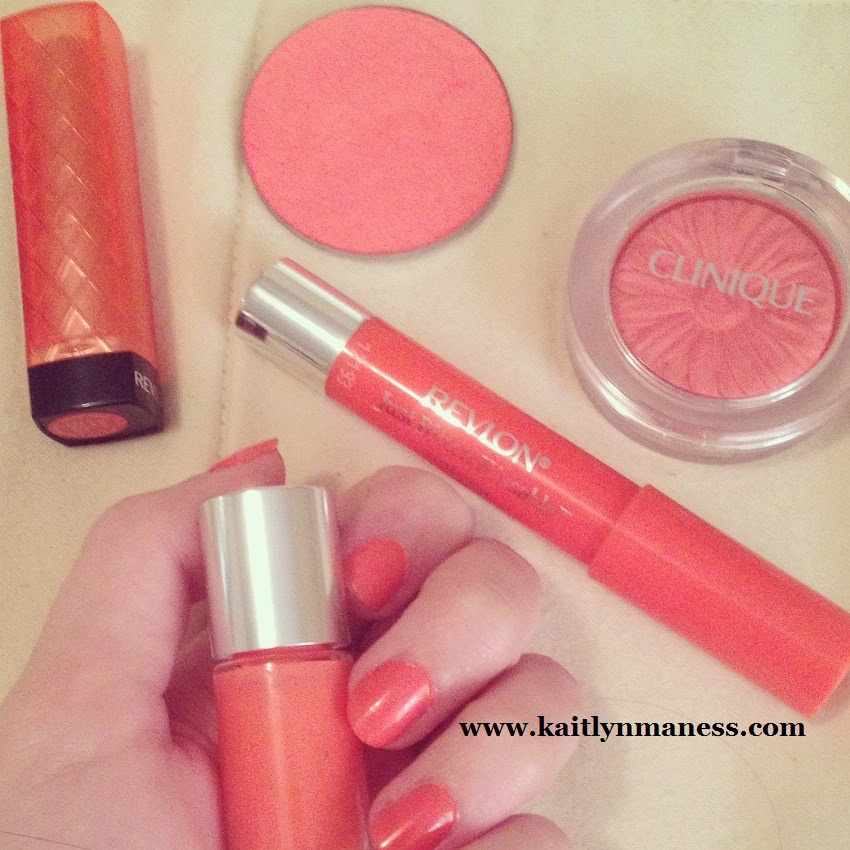 coral makeup