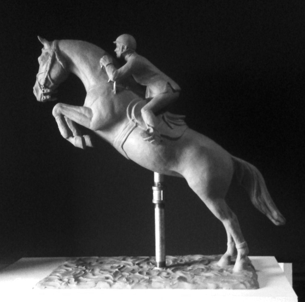 Bronze horse statues, horse art & the real horse Jumping Horse Bronze