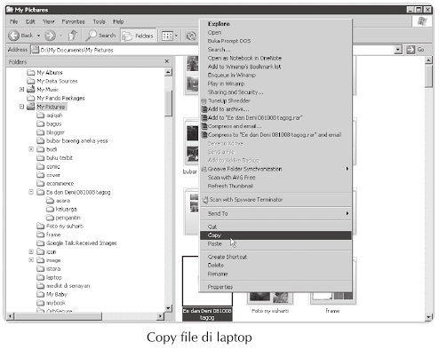 Cara Memback up Foto dan Video ke CD atau DVD Cara Memback up Foto dan Video ke CD atau DVD