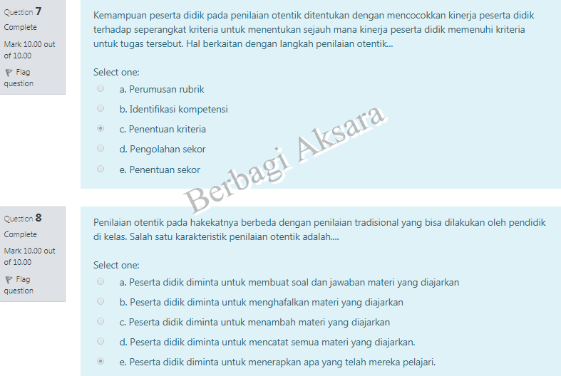 Kunci Jawaban Soal Formatif Fiqih Modul 5 Kunci Masa Depan